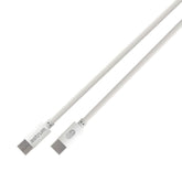 Verve CC60 60W PD USB-C to USB-C Charge & Sync Cable – White